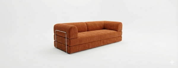 كنبة تيدي برتقالي