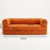 teddy sofa|كنبة تيدي